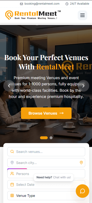 Rental Meet App